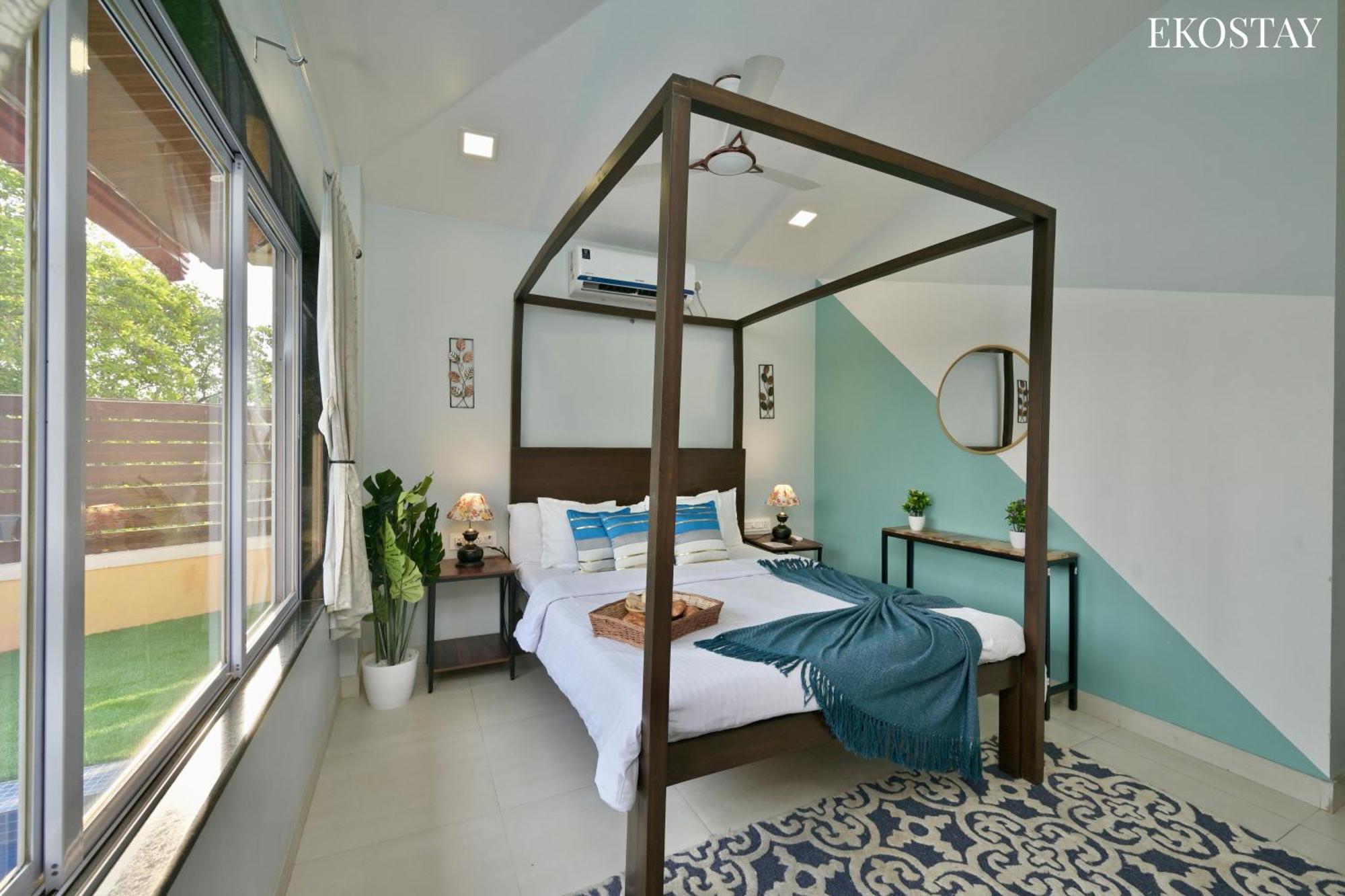 Ekostay - Pinewood Villa Alībāg Esterno foto