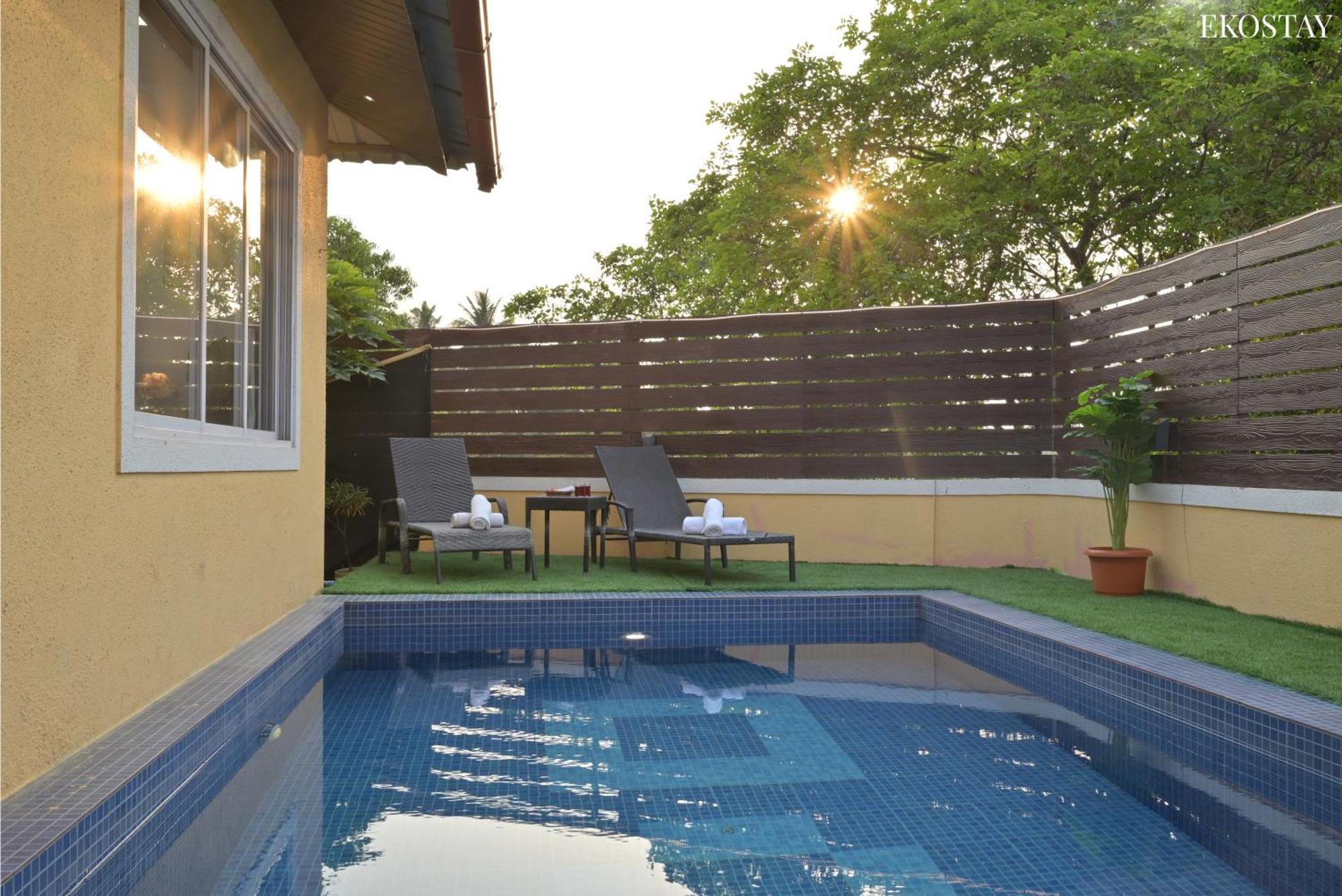 Ekostay - Pinewood Villa Alībāg Esterno foto