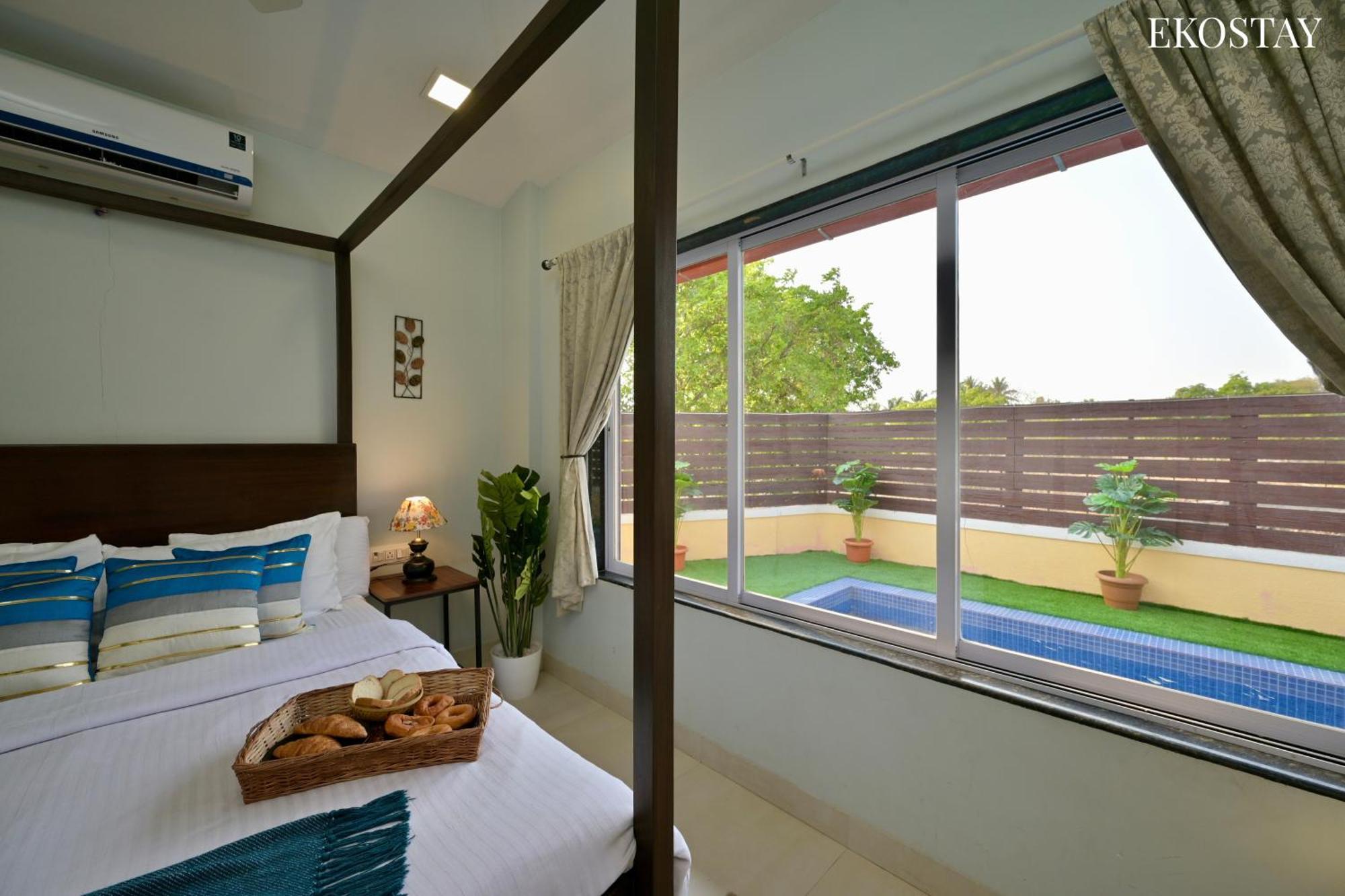 Ekostay - Pinewood Villa Alībāg Esterno foto